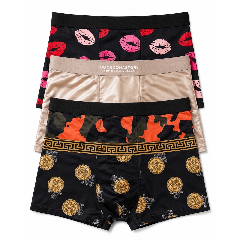 Boxer Briefs Women Medium Multi Color Stretch Polyester Set of 4